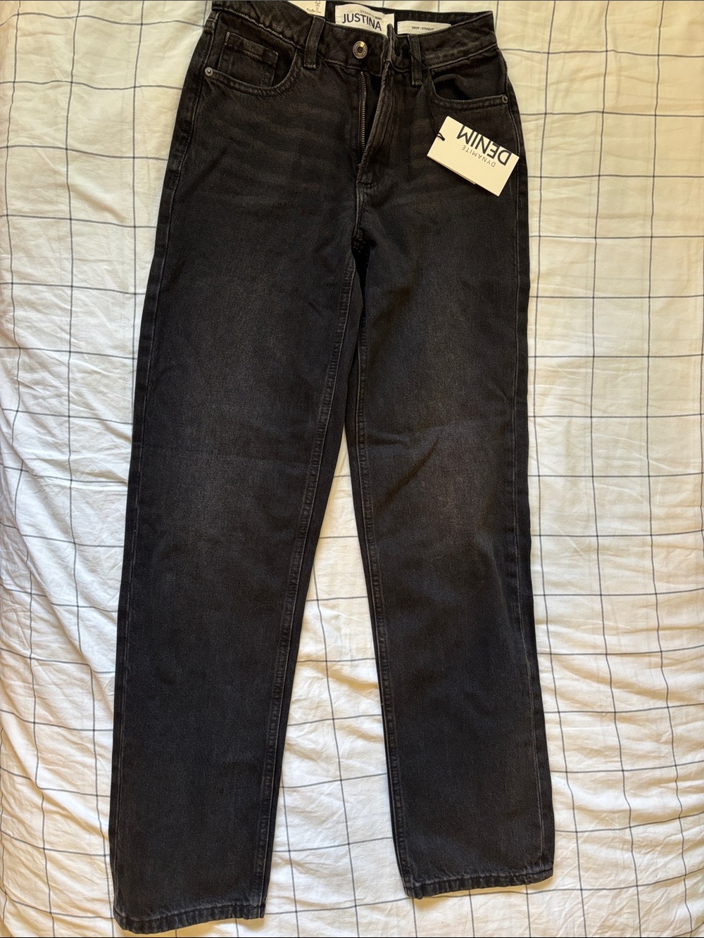 Dynamite Justina straight leg women’s black jeans